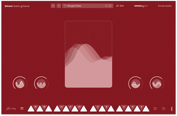 电子合成贝斯音源Excite Audio Bloom Bass Groove-轼梦の资源站