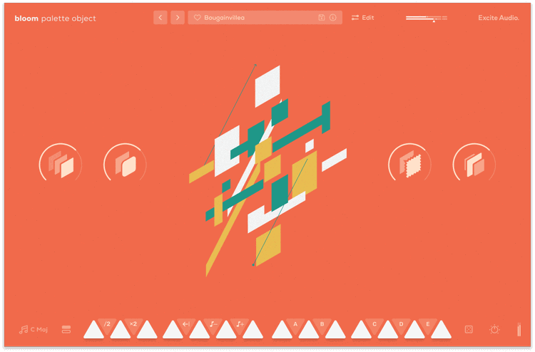 有机生活打击乐Excite Audio Bloom Palette Object-轼梦の资源站